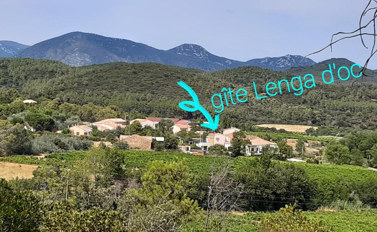 Villa Lenga Doc Prades-sur-Vernazobre Exterior foto