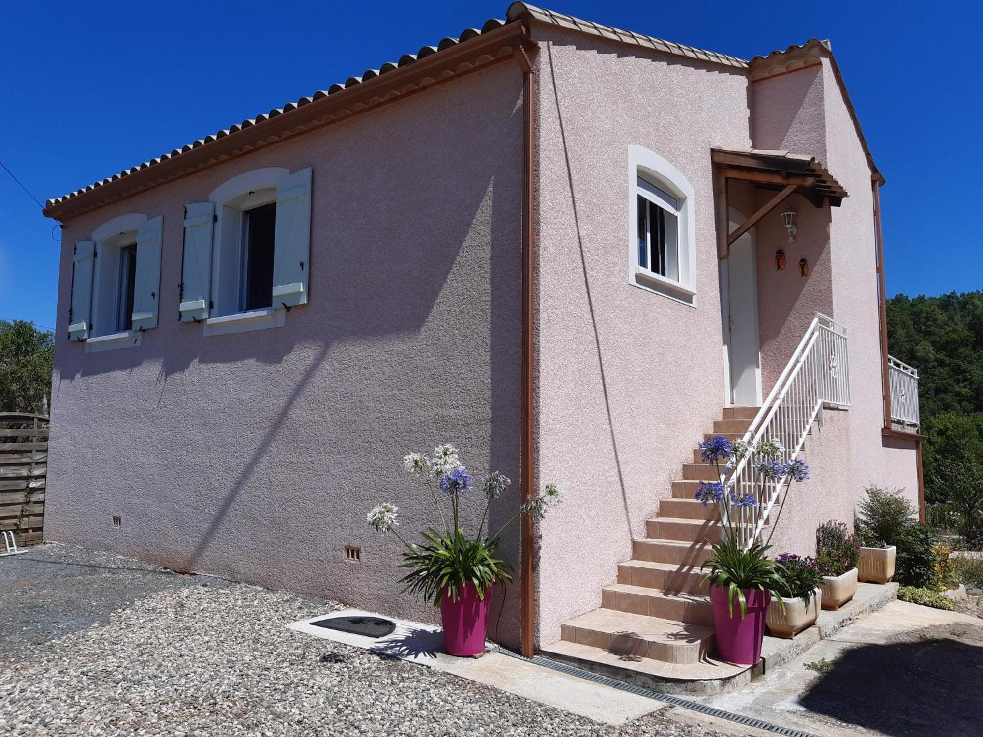 Villa Lenga Doc Prades-sur-Vernazobre Exterior foto